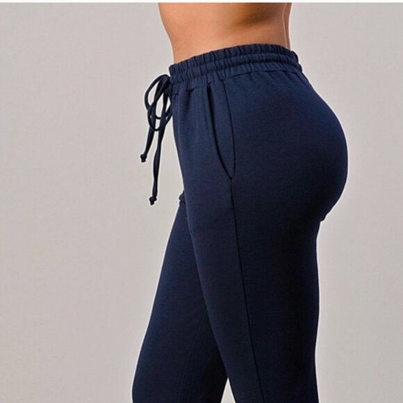 Black Jogger Pants - Picture 1 of 2